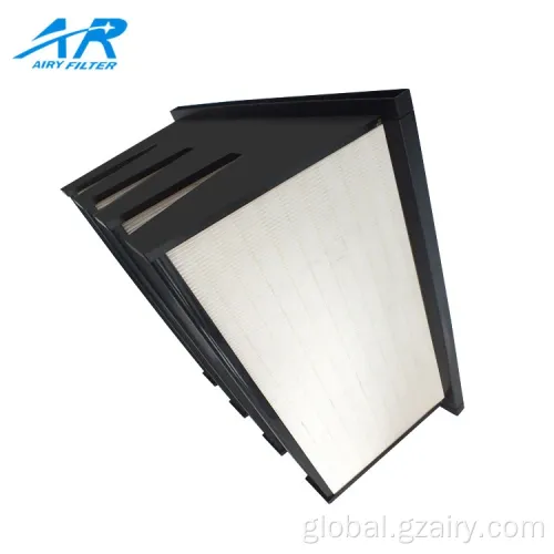China V-Bank Filters with Plastic Frame HEPA H13 Filter Factory